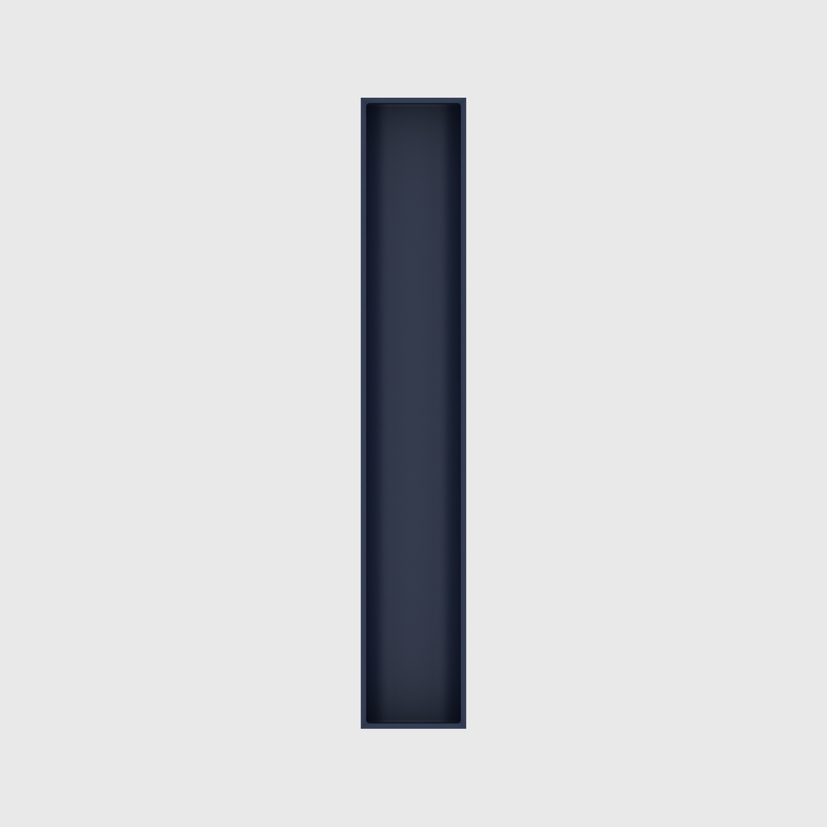 Long Cutlery Box 12x2 in Army Blue