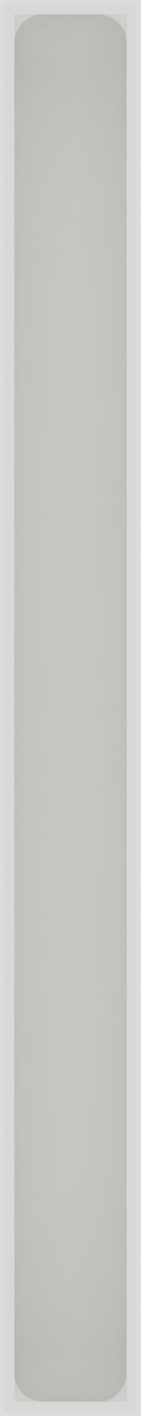 Long strip organiser – 10x1 (295 × 29.5 mm) in Cotton White