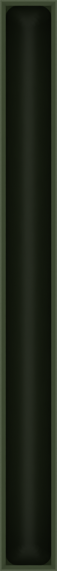 Long strip organiser – 10x1 (295 × 29.5 mm) in Olive Green