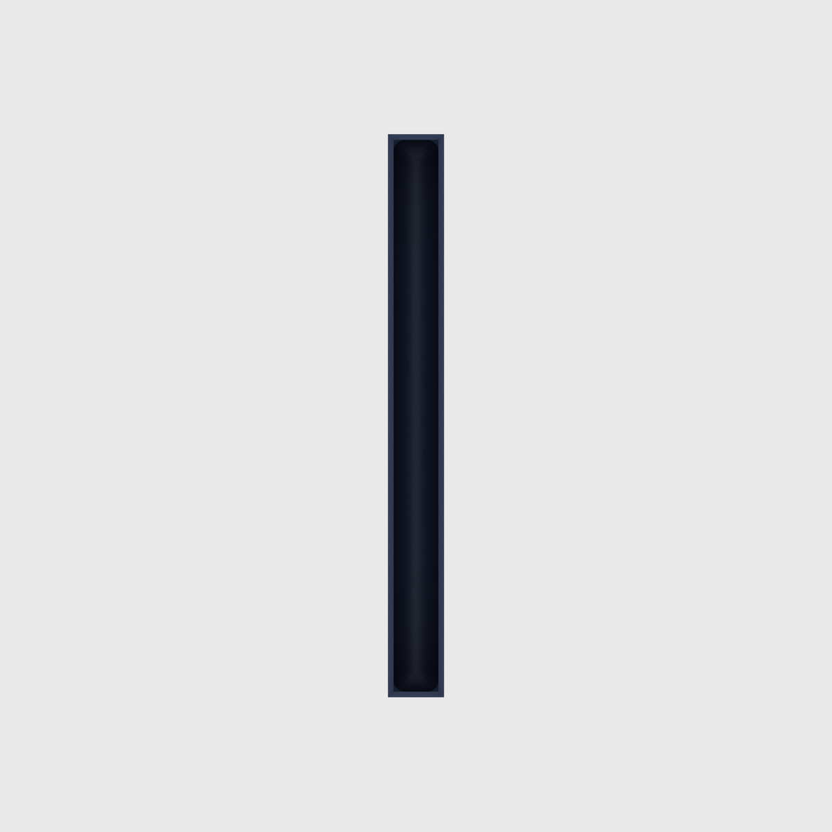 Long strip organiser – 10x1 (295 × 29.5 mm) in Army Blue