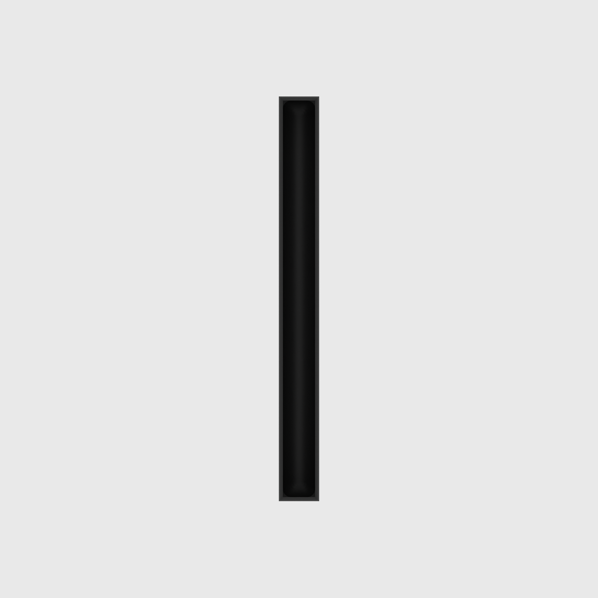 Long strip organiser – 10x1 (295 × 29.5 mm) in Charcoal Black