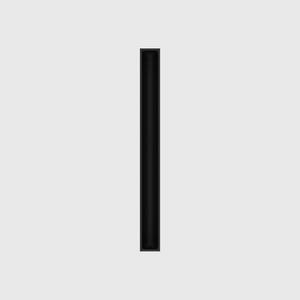 Long strip organiser – 10x1 (295 × 29.5 mm) in Charcoal Black