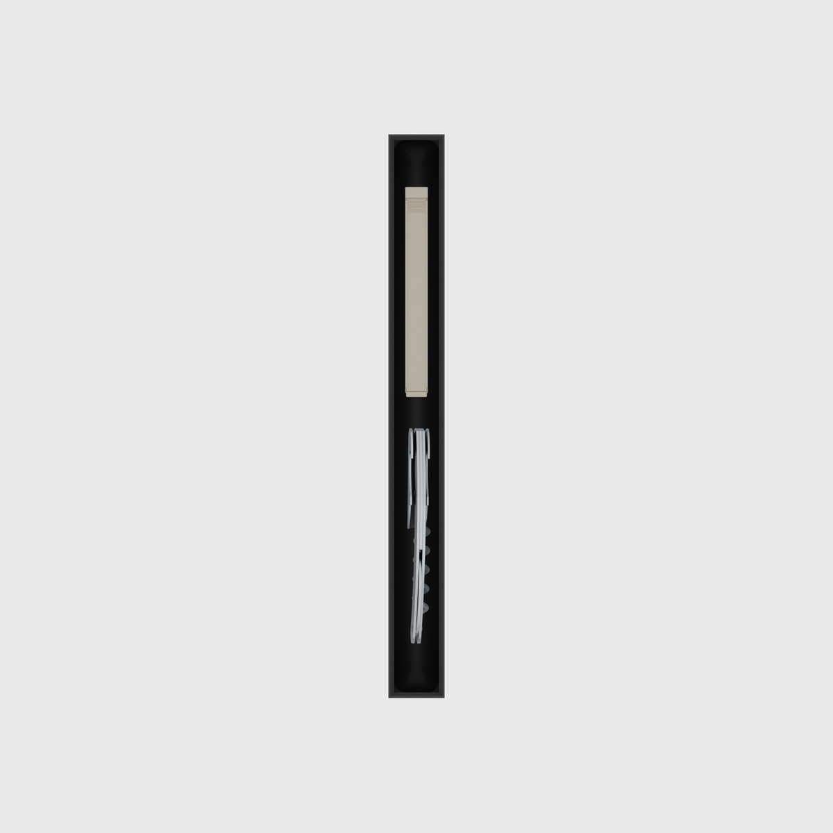 10×1 organiser with corkscrew, bag clip — CharcoalBlack