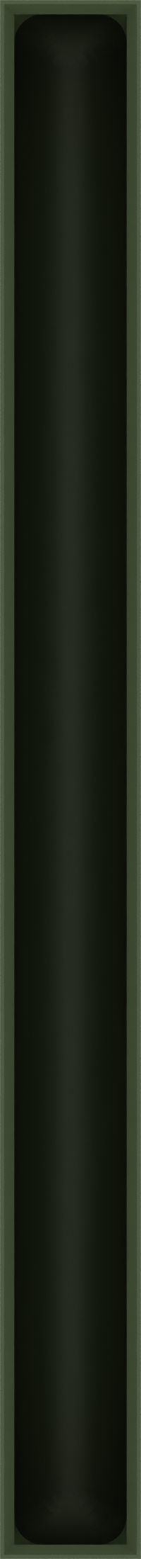 Long strip organiser – 11x1 (324.5 × 29.5 mm) in Olive Green