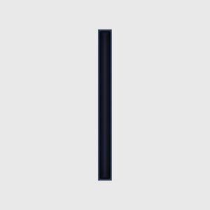 Long strip organiser – 11x1 (324.5 × 29.5 mm) in Army Blue