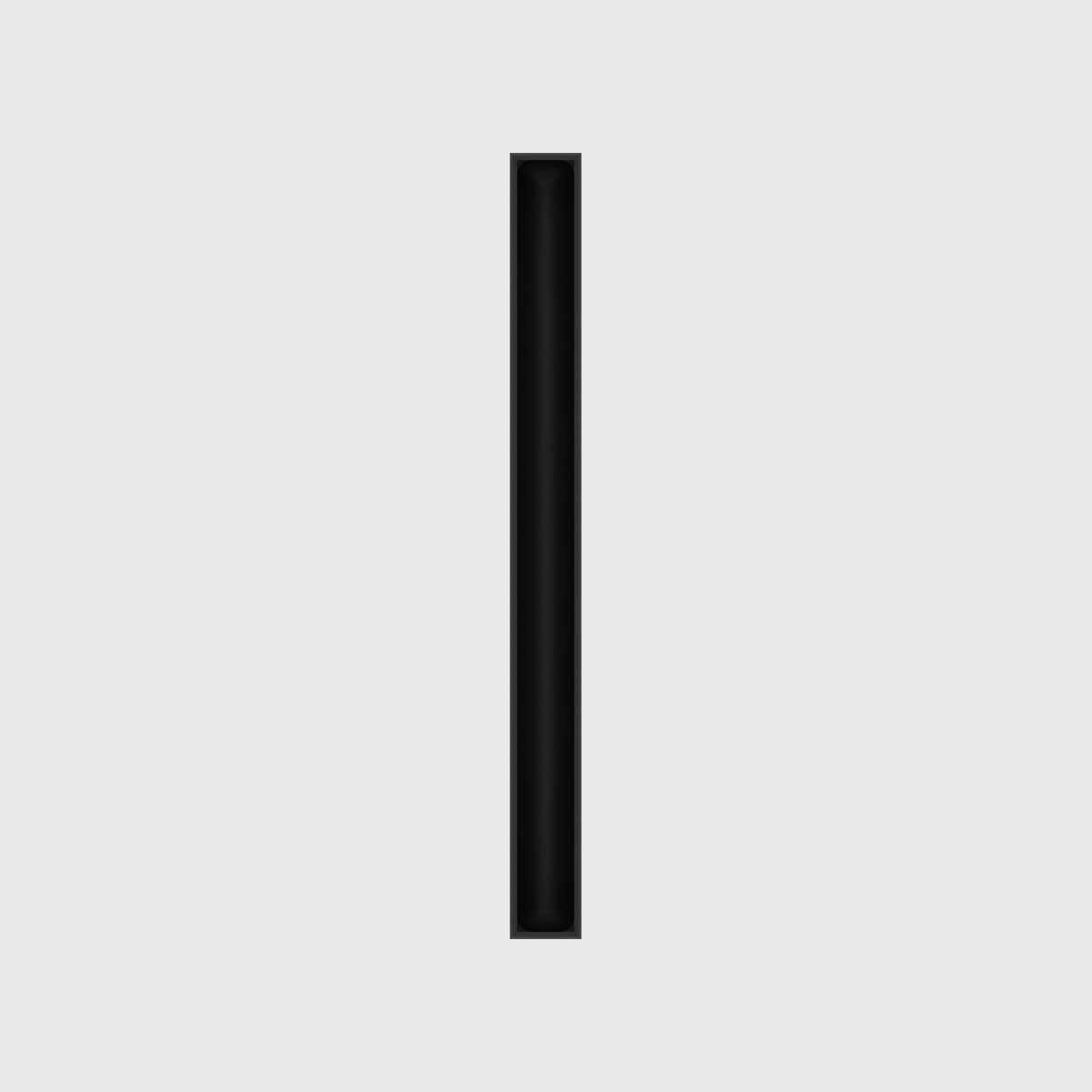 Long strip organiser – 11x1 (324.5 × 29.5 mm) in Charcoal Black