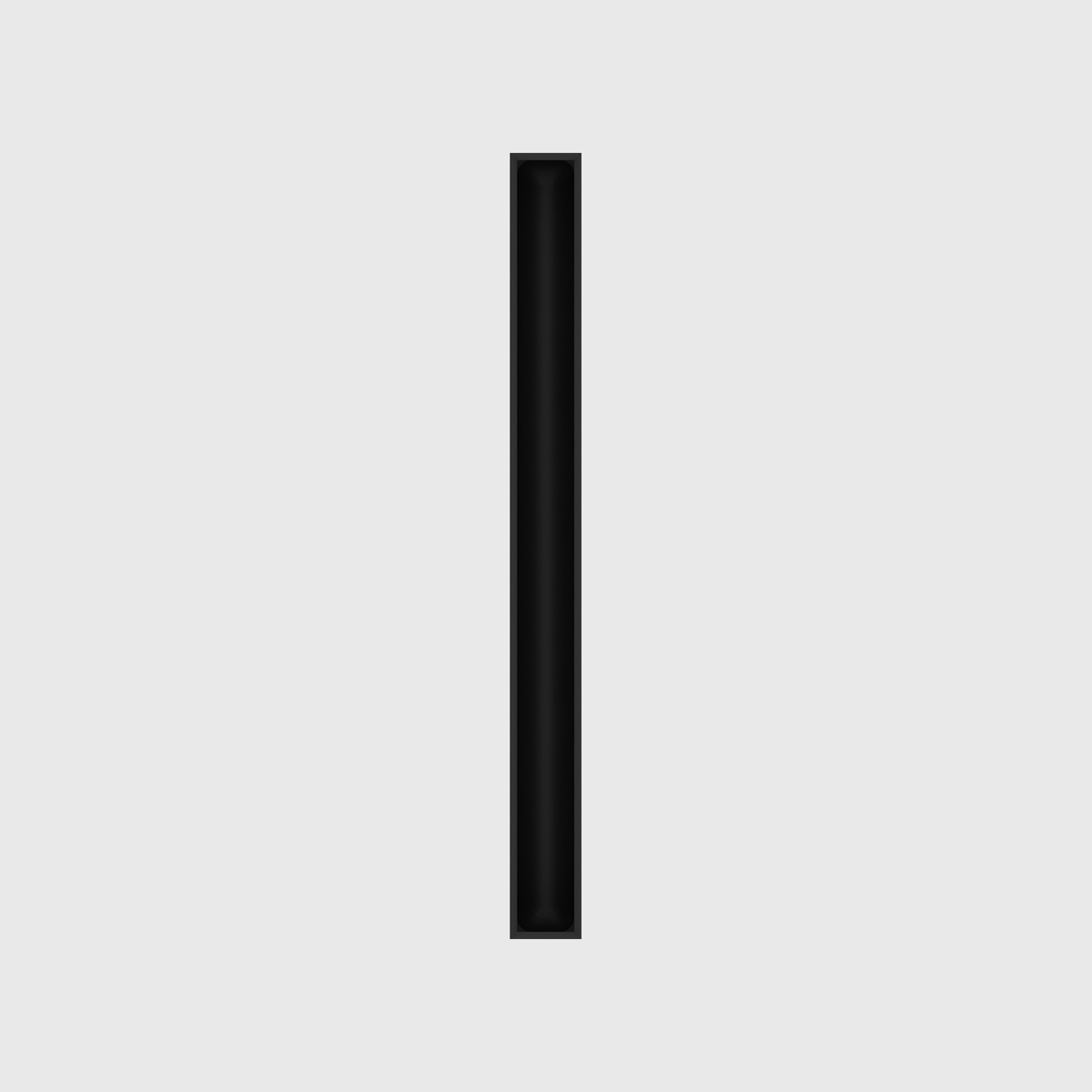 Long strip organiser – 11x1 (324.5 × 29.5 mm) in Charcoal Black