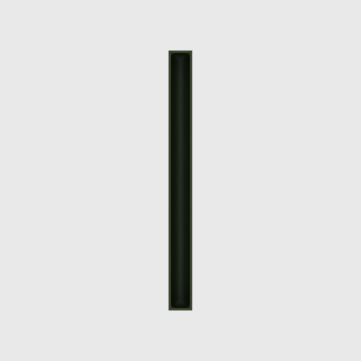 Long strip organiser – 11x1 (324.5 × 29.5 mm) in Olive Green