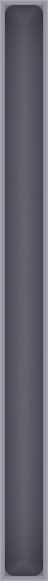 Long strip organiser – 12x1 (354 × 29.5 mm) in Fossil Grey