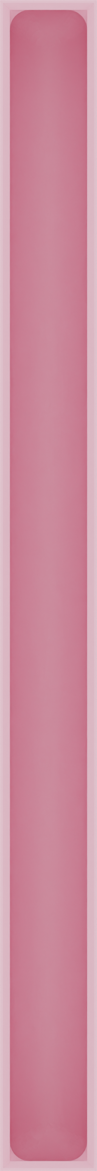 Long strip organiser – 12x1 (354 × 29.5 mm) in Sakura Pink