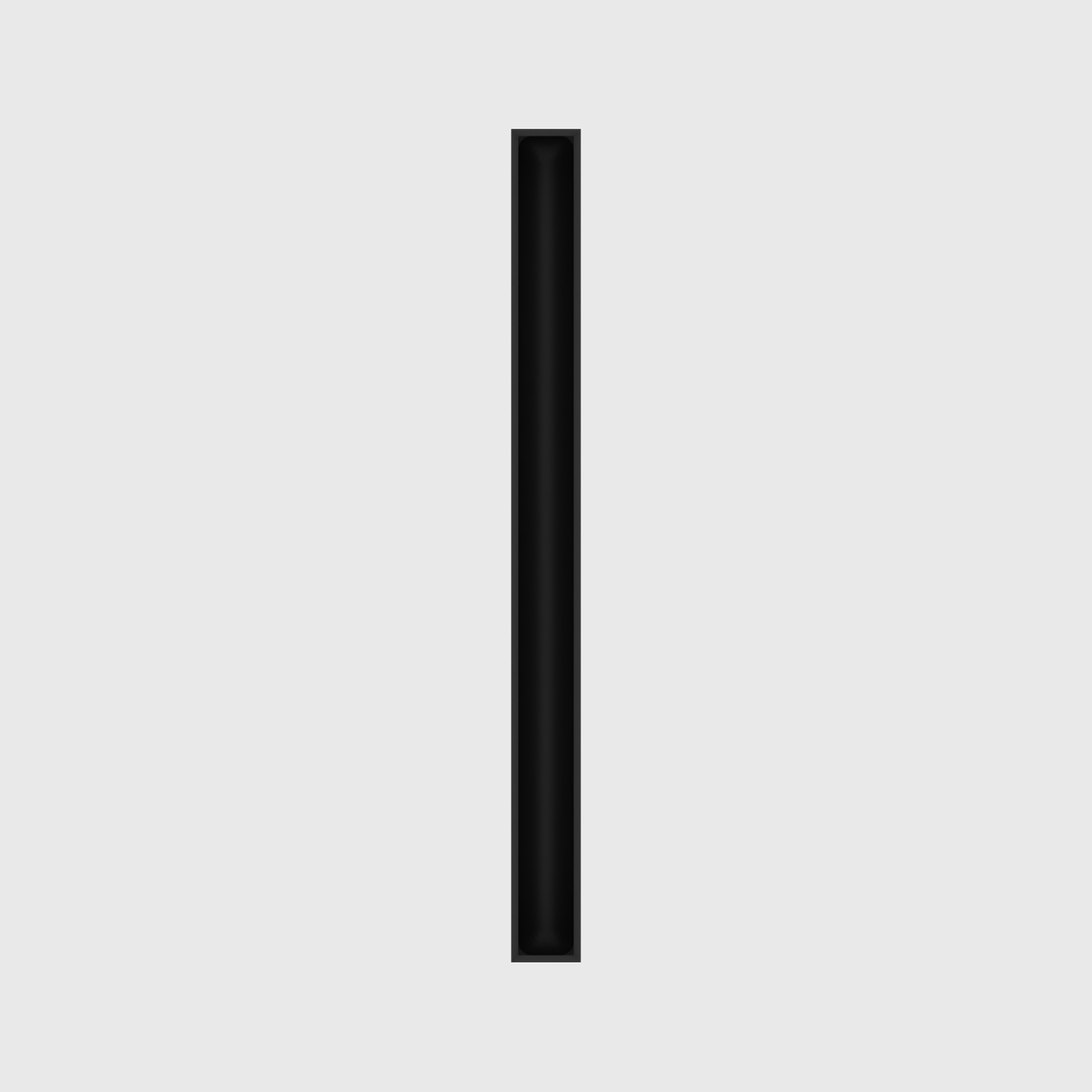 Long strip organiser – 12x1 (354 × 29.5 mm) in Charcoal Black