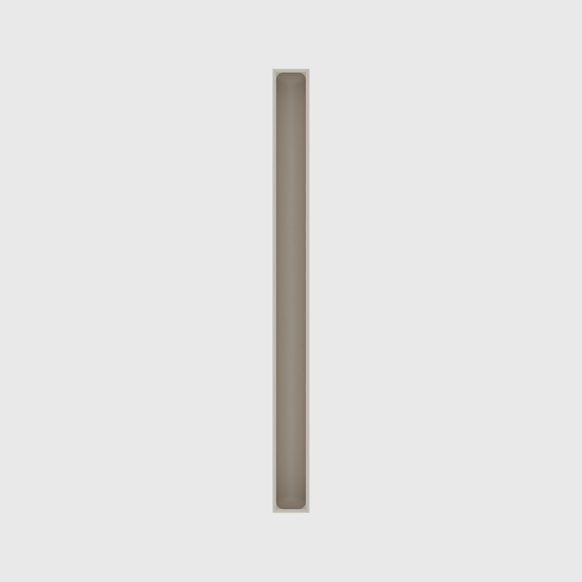 Long strip organiser – 12x1 (354 × 29.5 mm) in Muted White