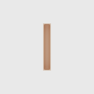 Long strip organiser – 6x1 (177 × 29.5 mm) in Army Beige