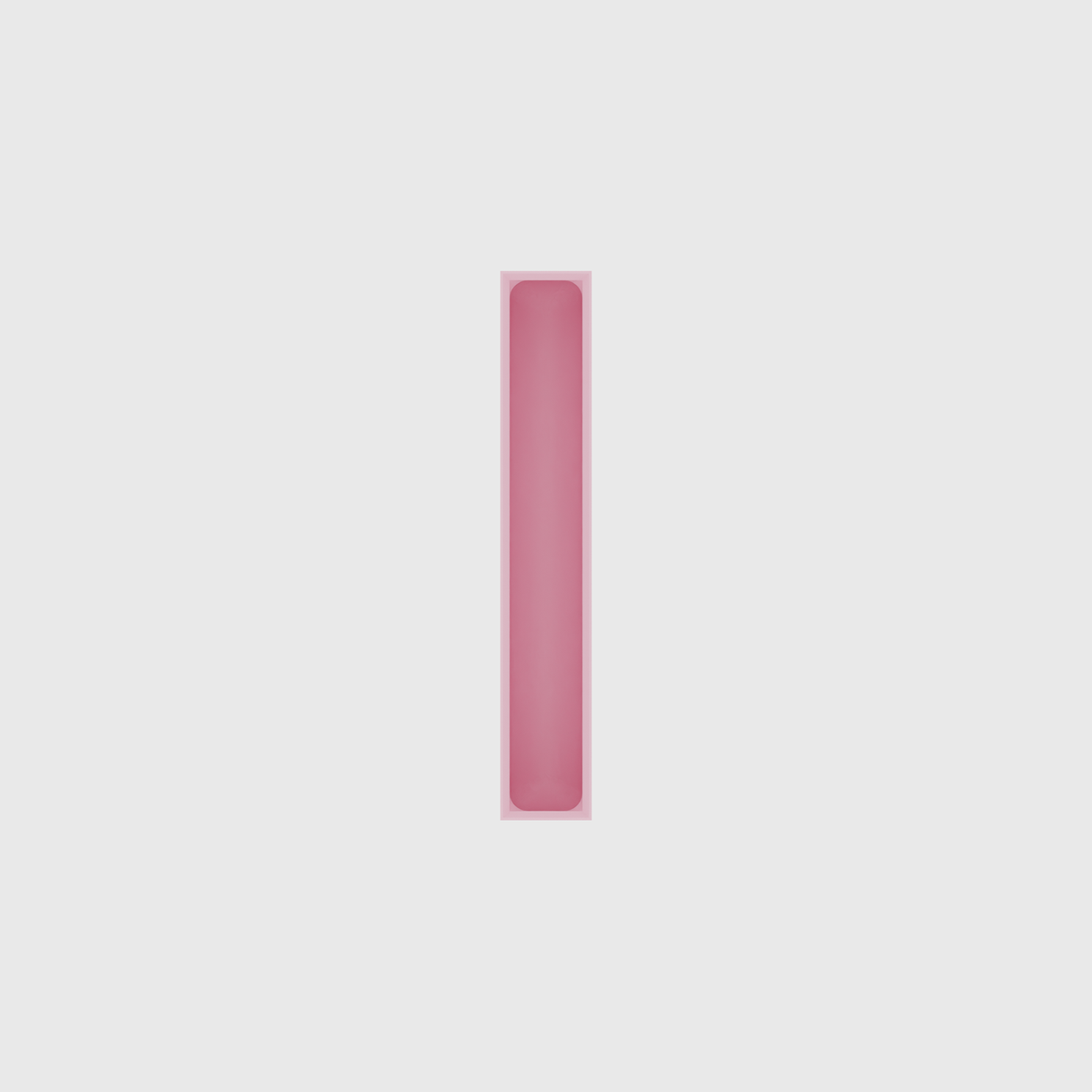 Long strip organiser – 6x1 (177 × 29.5 mm) in Sakura Pink