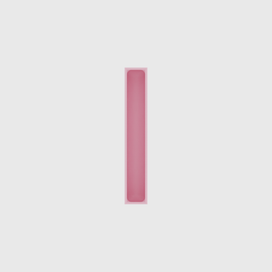 Long strip organiser – 6x1 (177 × 29.5 mm) in Sakura Pink
