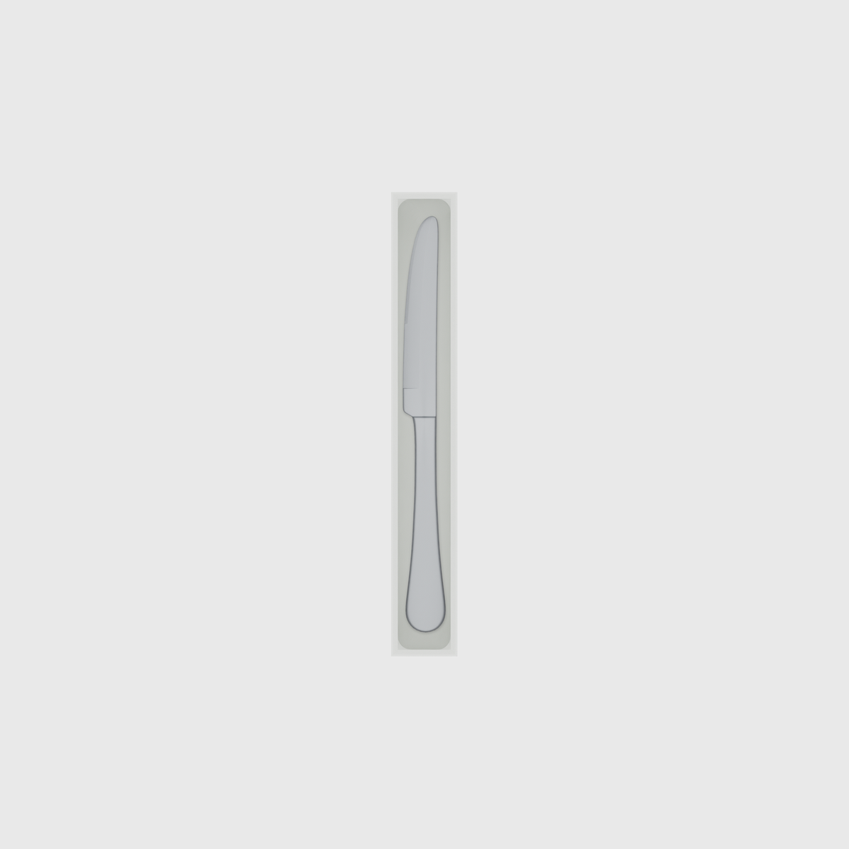 Long strip organiser – 7x1 (206.5 × 29.5 mm) — example contents in Cotton White