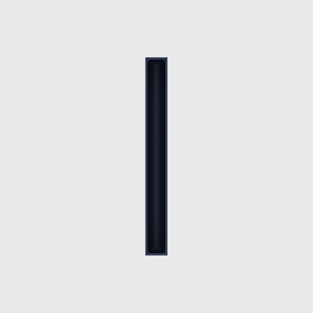 Long strip organiser – 9x1 (265.5 × 29.5 mm) in Army Blue
