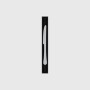 Long strip organiser – 9x1 (265.5 × 29.5 mm) — example contents in Charcoal Black
