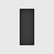 Long tray organiser – 10x4 (295 × 118 mm) in Charcoal Black