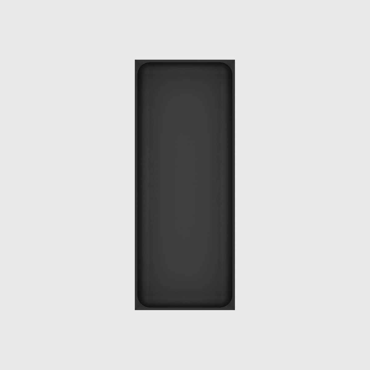Long tray organiser – 10x4 (295 × 118 mm) in Charcoal Black