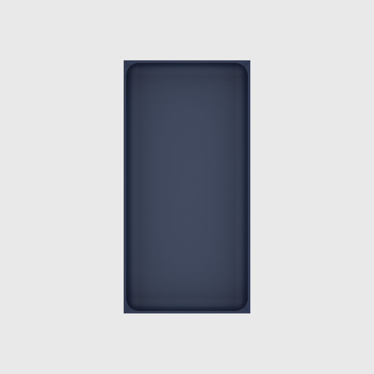 Long tray organiser – 10x5 (295 × 147.5 mm) in Army Blue