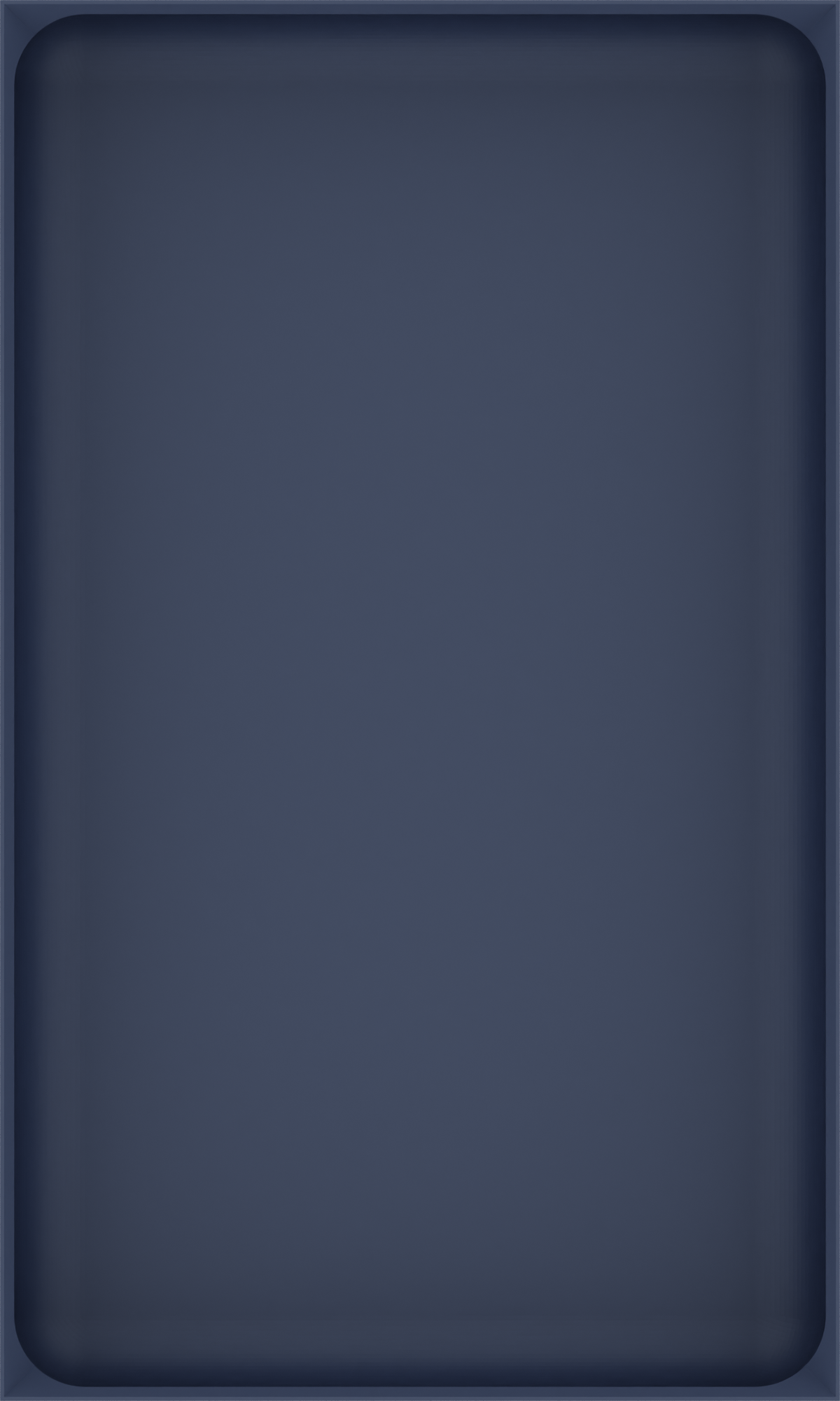 Long tray organiser – 10x6 (295 × 177 mm) in Army Blue