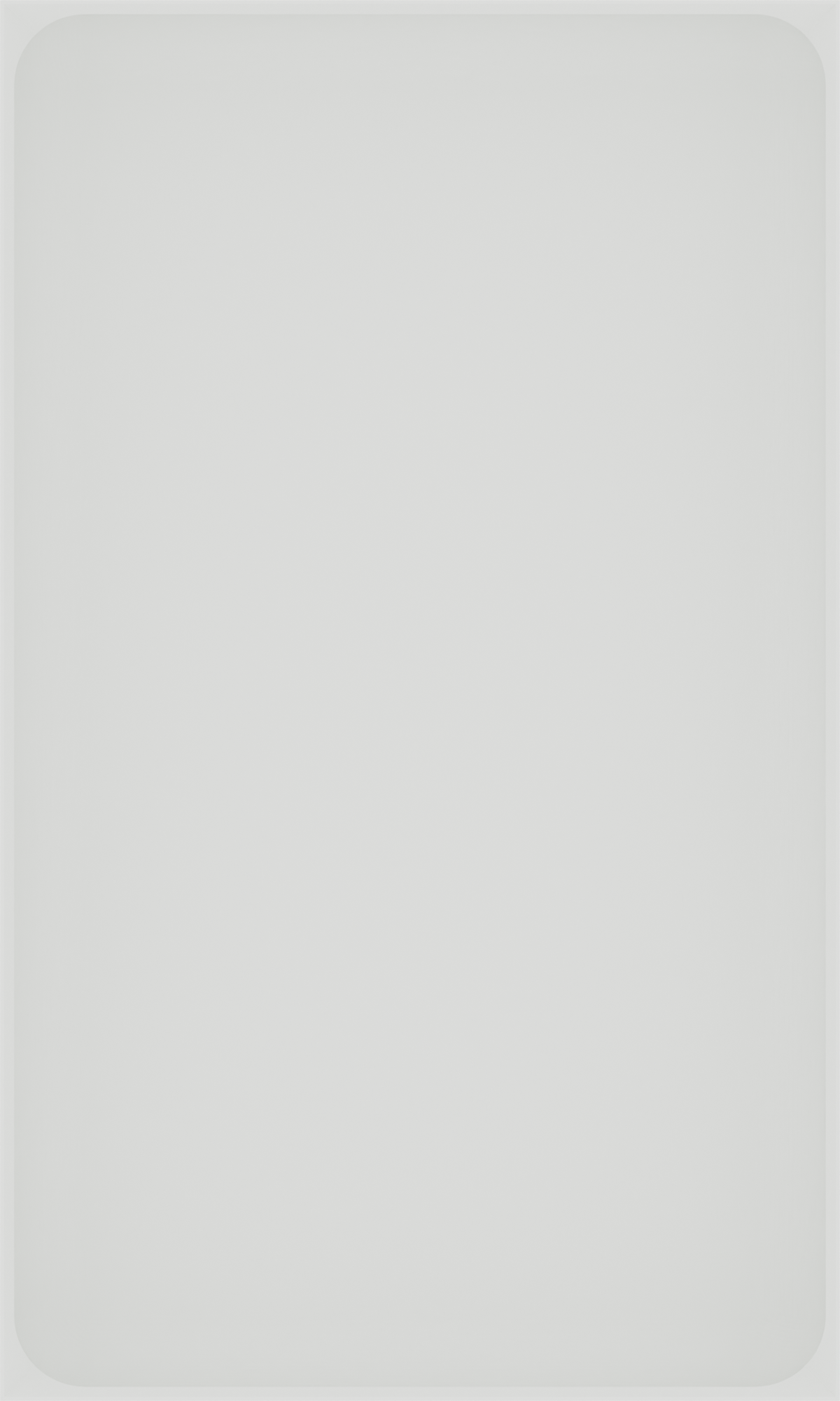 Long tray organiser – 10x6 (295 × 177 mm) in Cotton White