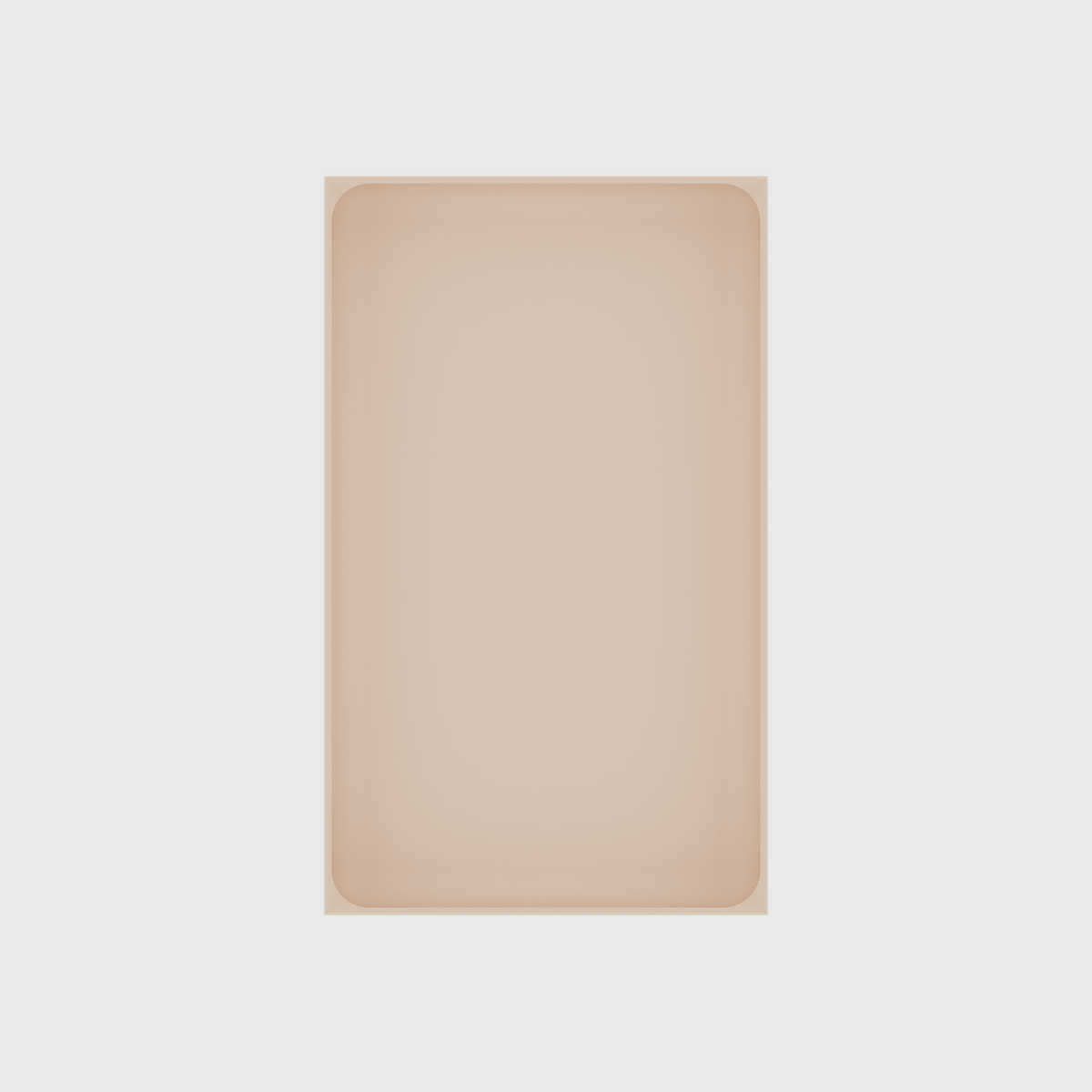 Long tray organiser – 10x6 (295 × 177 mm) in Army Beige
