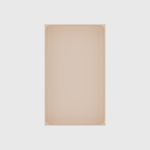 Long tray organiser – 10x6 (295 × 177 mm) in Army Beige