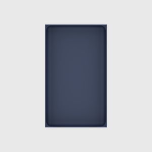 Long tray organiser – 10x6 (295 × 177 mm) in Army Blue