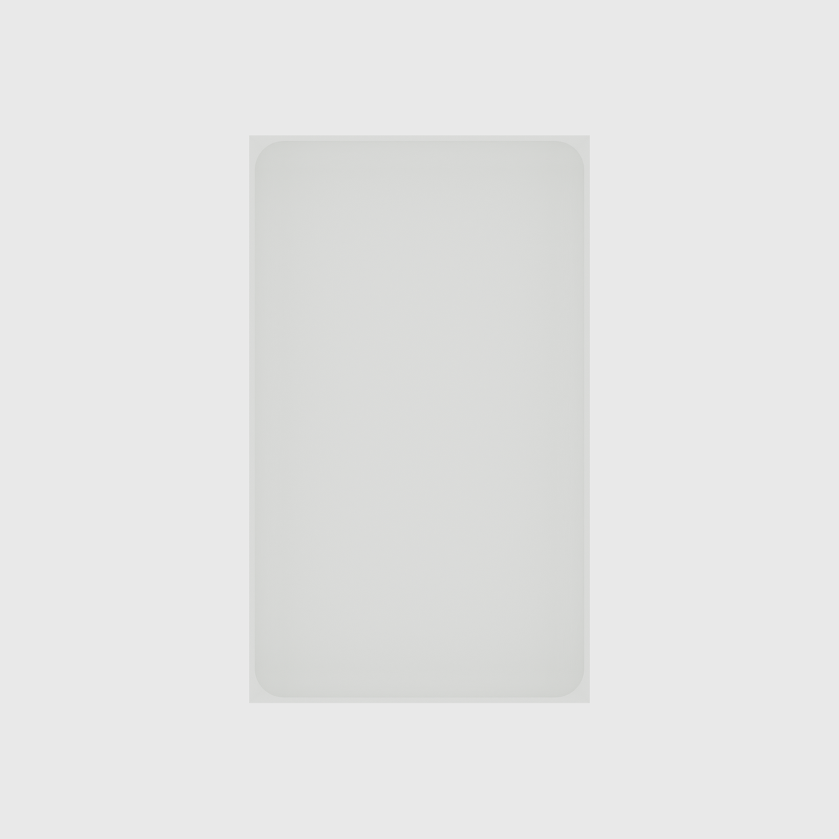 Long tray organiser – 10x6 (295 × 177 mm) in Cotton White