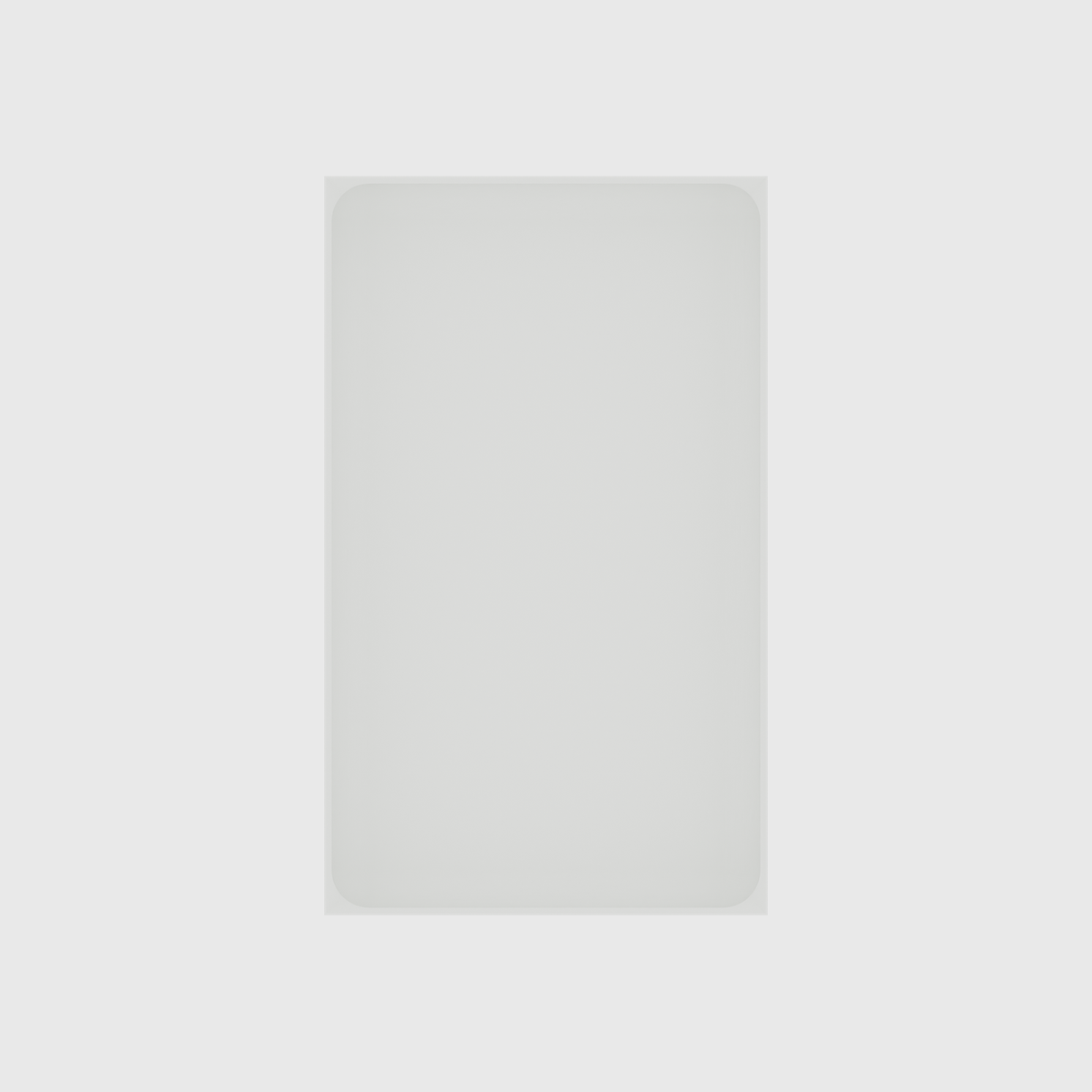 Long tray organiser – 10x6 (295 × 177 mm) in Cotton White