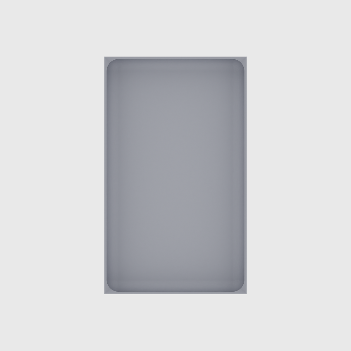 Long tray organiser – 10x6 (295 × 177 mm) in Fossil Grey