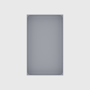 Long tray organiser – 10x6 (295 × 177 mm) in Fossil Grey