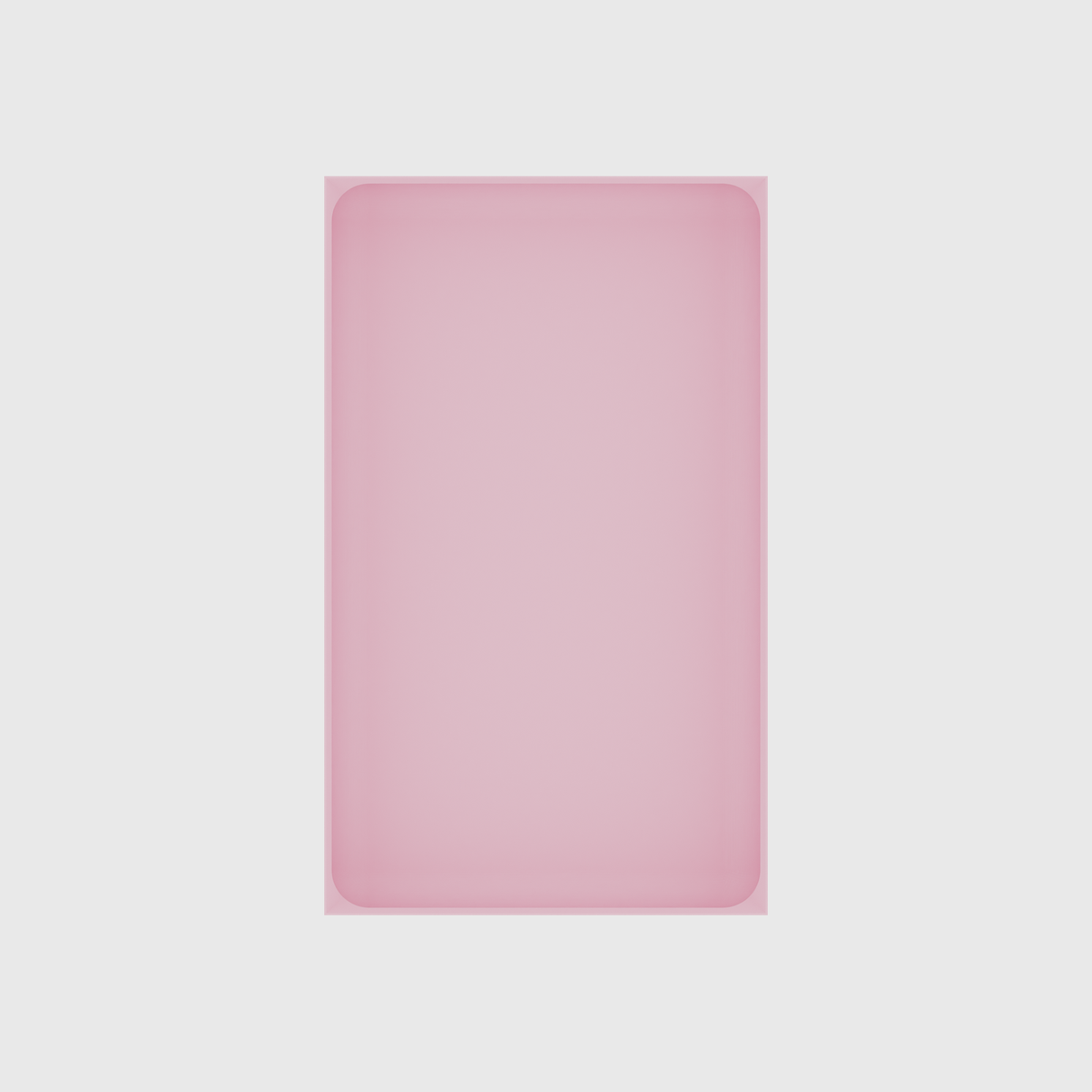 Long tray organiser – 10x6 (295 × 177 mm) in Sakura Pink