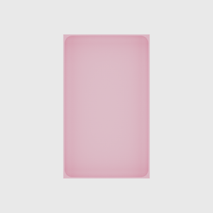 Long tray organiser – 10x6 (295 × 177 mm) in Sakura Pink