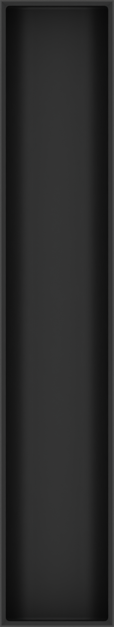 Long tray organiser – 11x2 (324.5 × 59 mm) in Charcoal Black