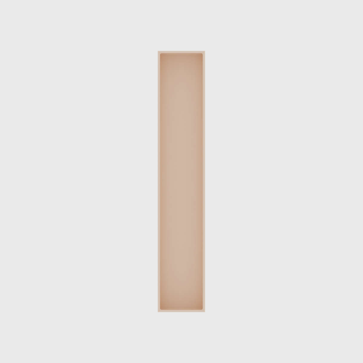 Long tray organiser – 11x2 (324.5 × 59 mm) in Army Beige