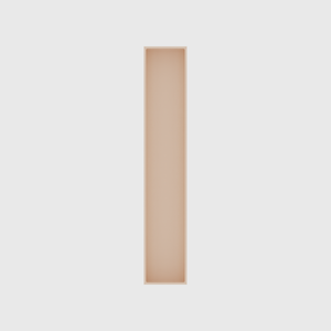 Long tray organiser – 11x2 (324.5 × 59 mm) in Army Beige