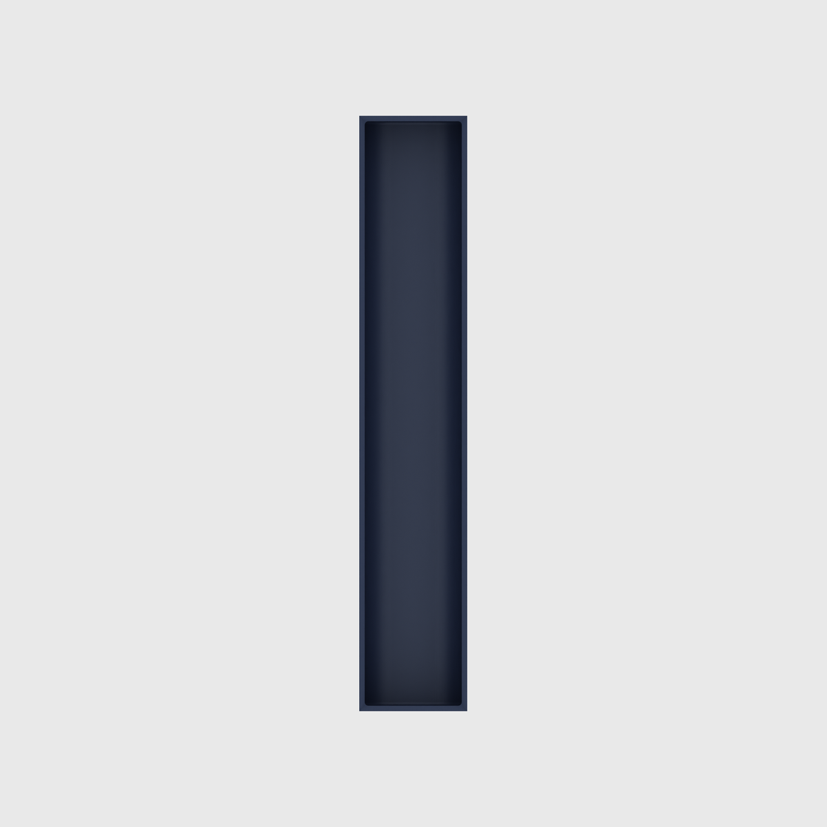 Long tray organiser – 11x2 (324.5 × 59 mm) in Army Blue