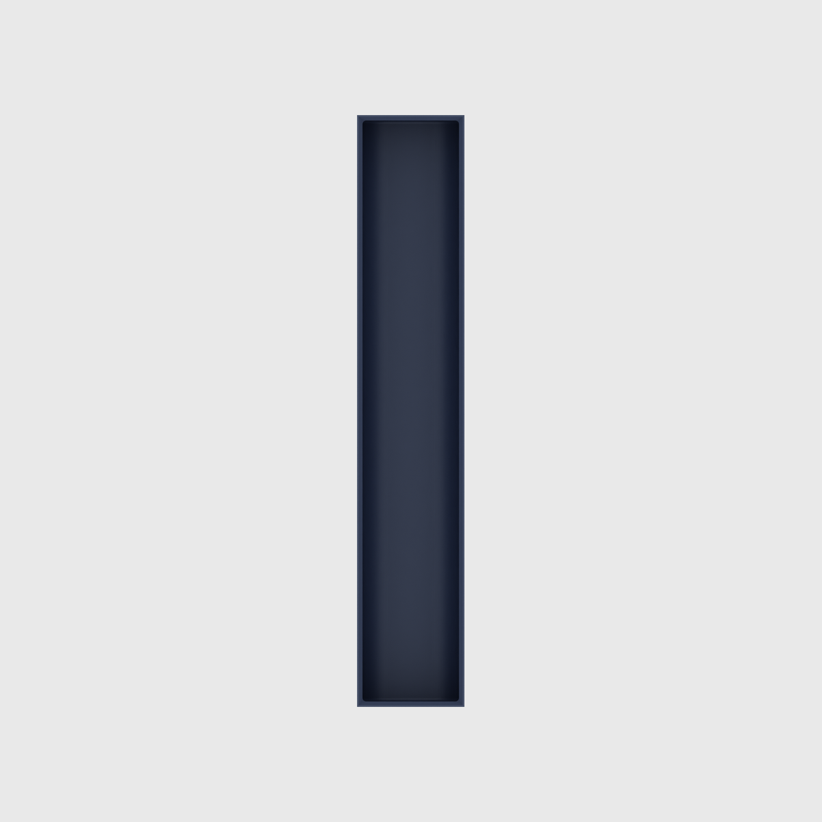 Long tray organiser – 11x2 (324.5 × 59 mm) in Army Blue