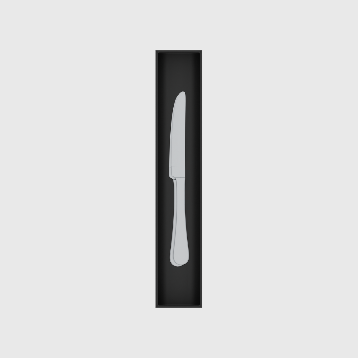 Long tray organiser – 11x2 (324.5 × 59 mm) — example contents in Charcoal Black