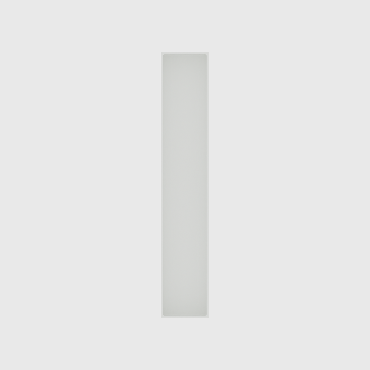 Long tray organiser – 11x2 (324.5 × 59 mm) in Cotton White