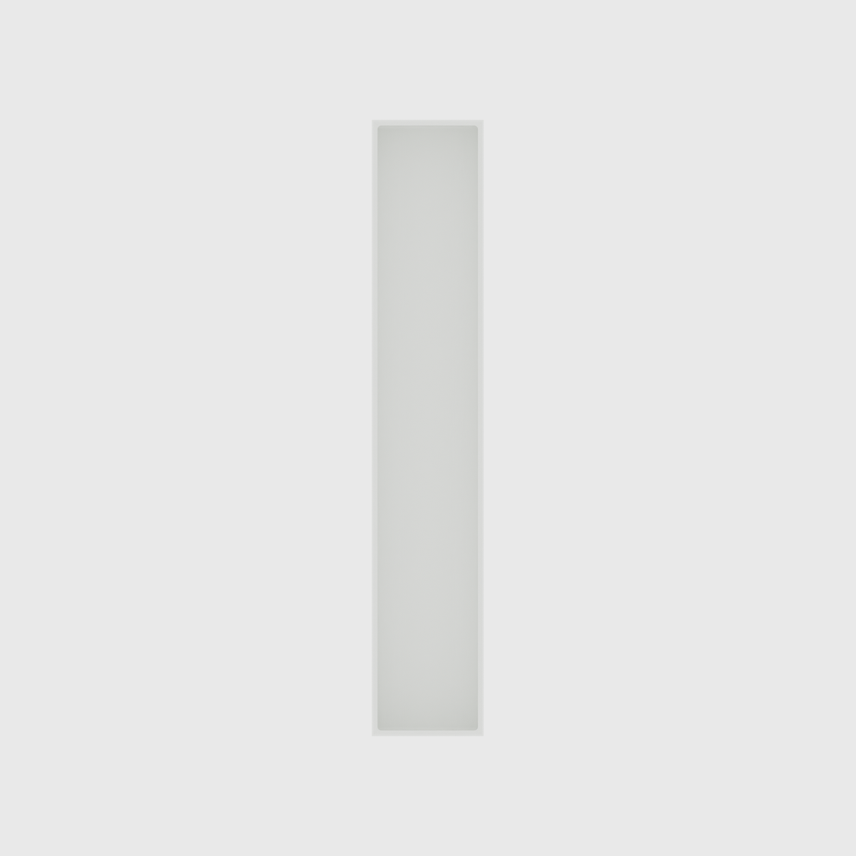 Long tray organiser – 11x2 (324.5 × 59 mm) in Cotton White
