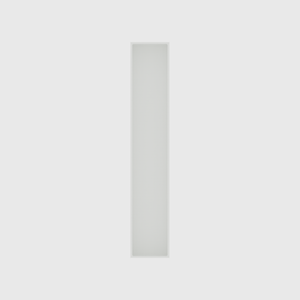 Long tray organiser – 11x2 (324.5 × 59 mm) in Cotton White