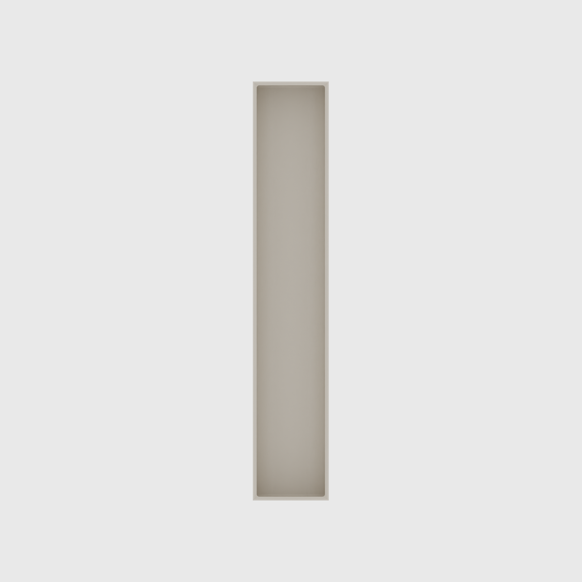 Long tray organiser – 11x2 (324.5 × 59 mm) in Muted White