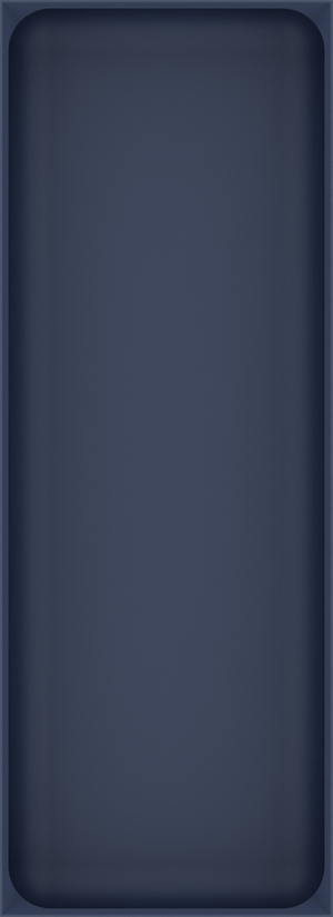Long tray organiser – 11x4 (324.5 × 118 mm) in Army Blue