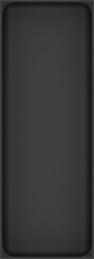 Long tray organiser – 11x4 (324.5 × 118 mm) in Charcoal Black