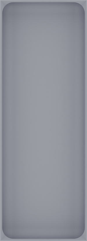 Long tray organiser – 11x4 (324.5 × 118 mm) in Fossil Grey