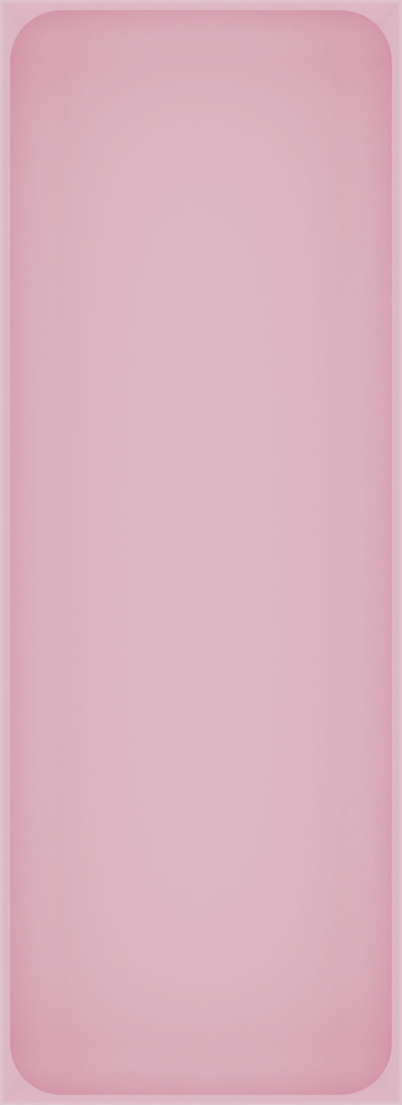 Long tray organiser – 11x4 (324.5 × 118 mm) in Sakura Pink